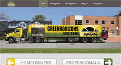 Desktop Screenshot of greenhorizons.net